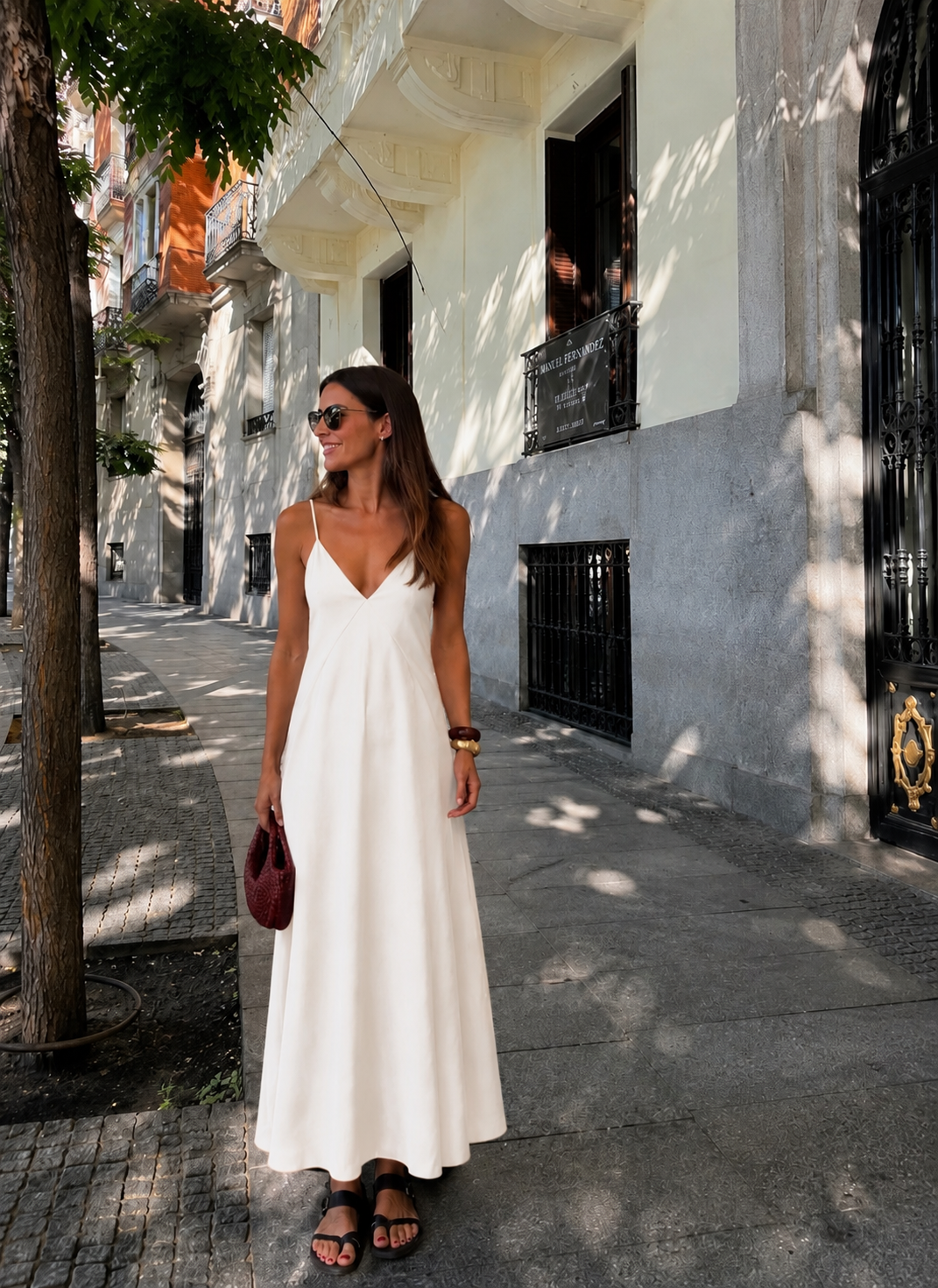 Éline Dress in White