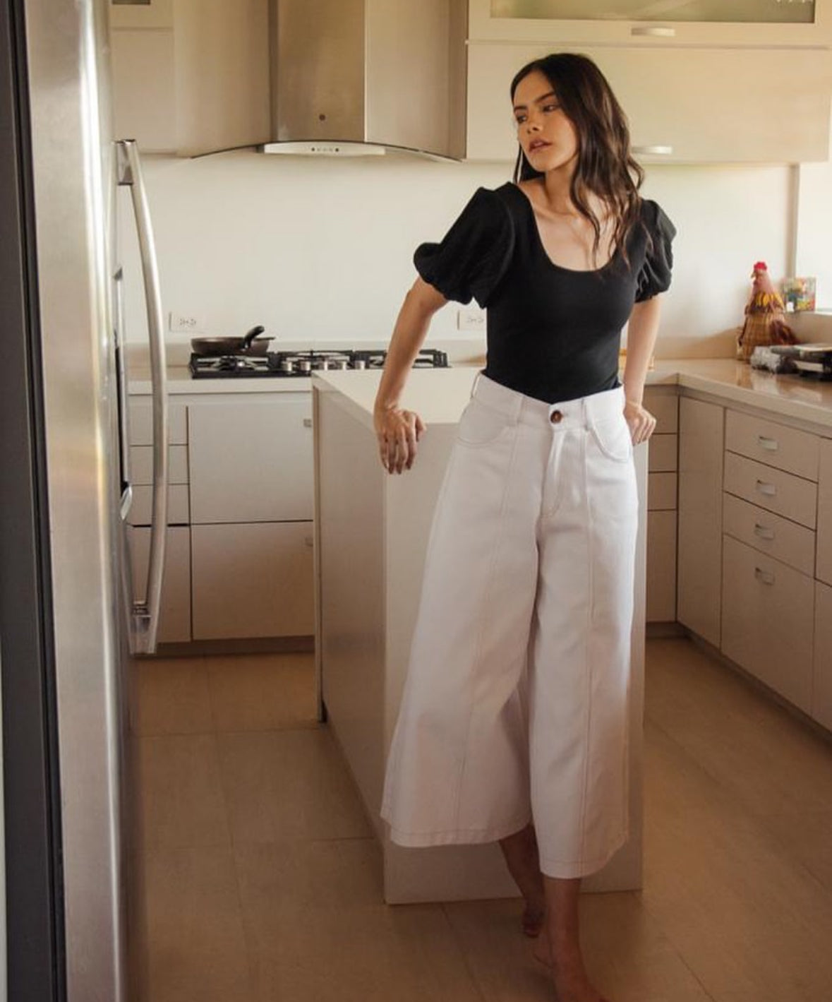 Camelie Bodysuit Black