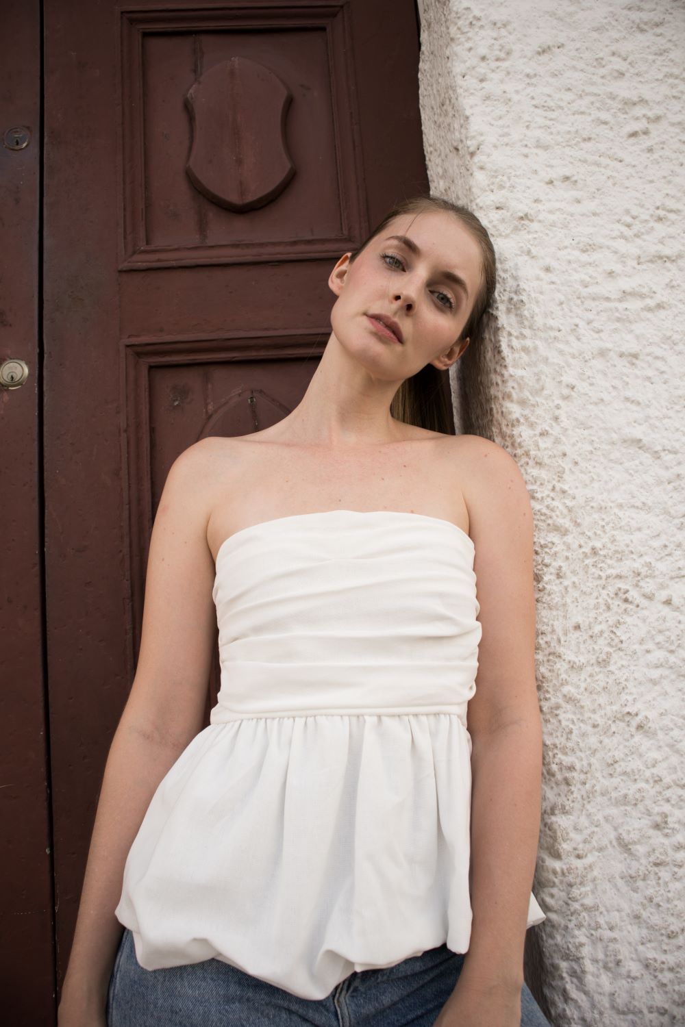 Mia Blouse in White