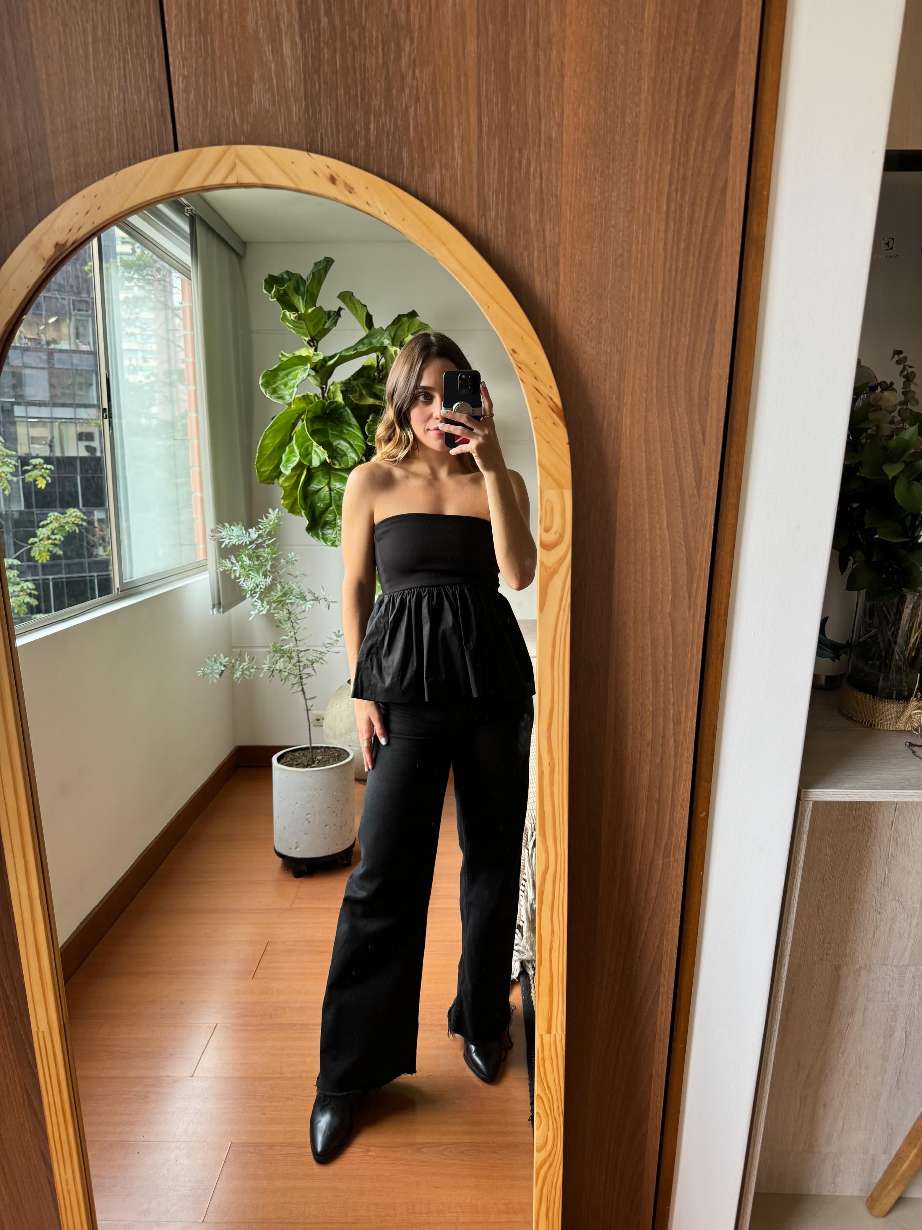 Strapless Bolero Blouse