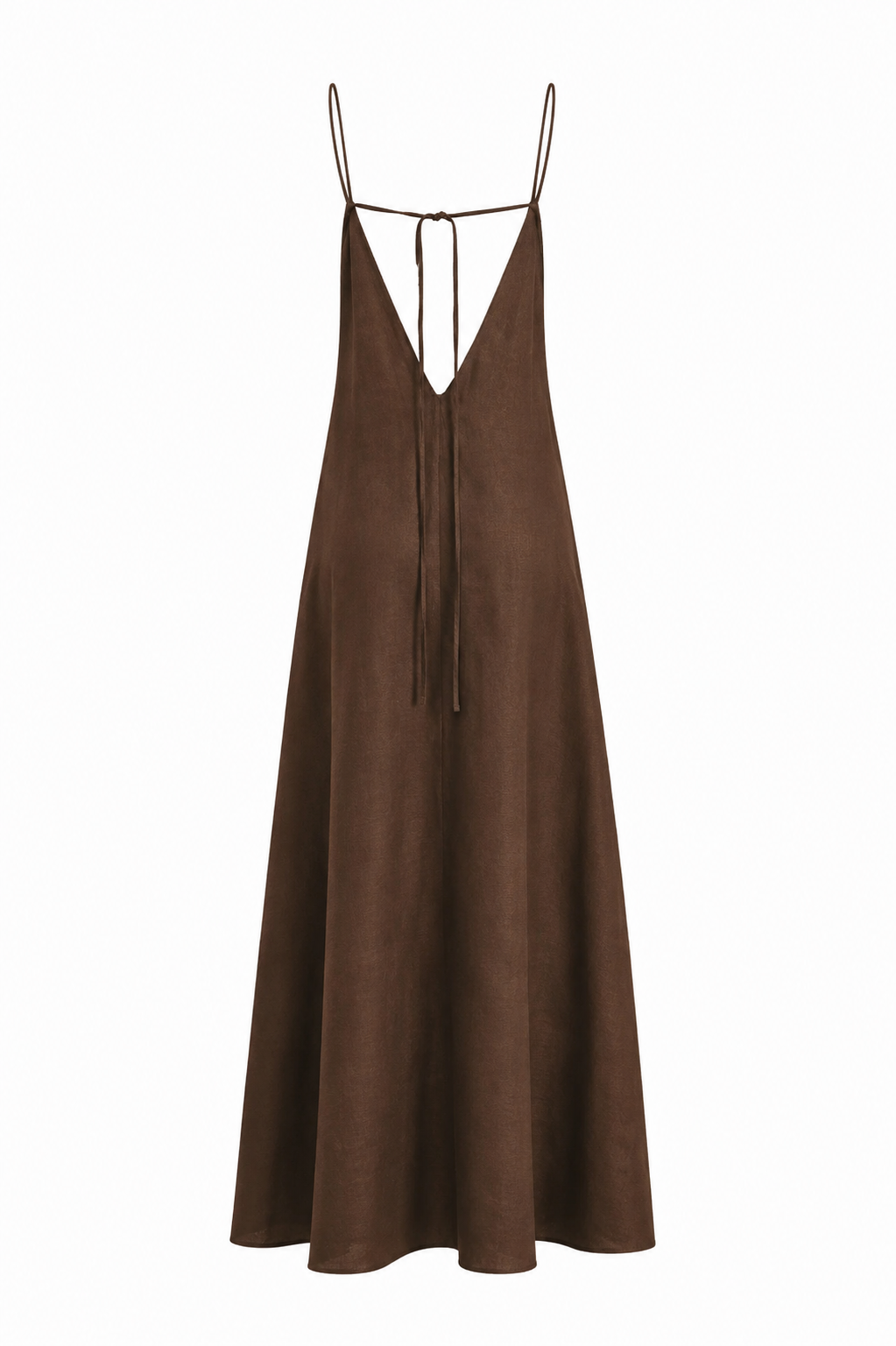 Éline dress in brown