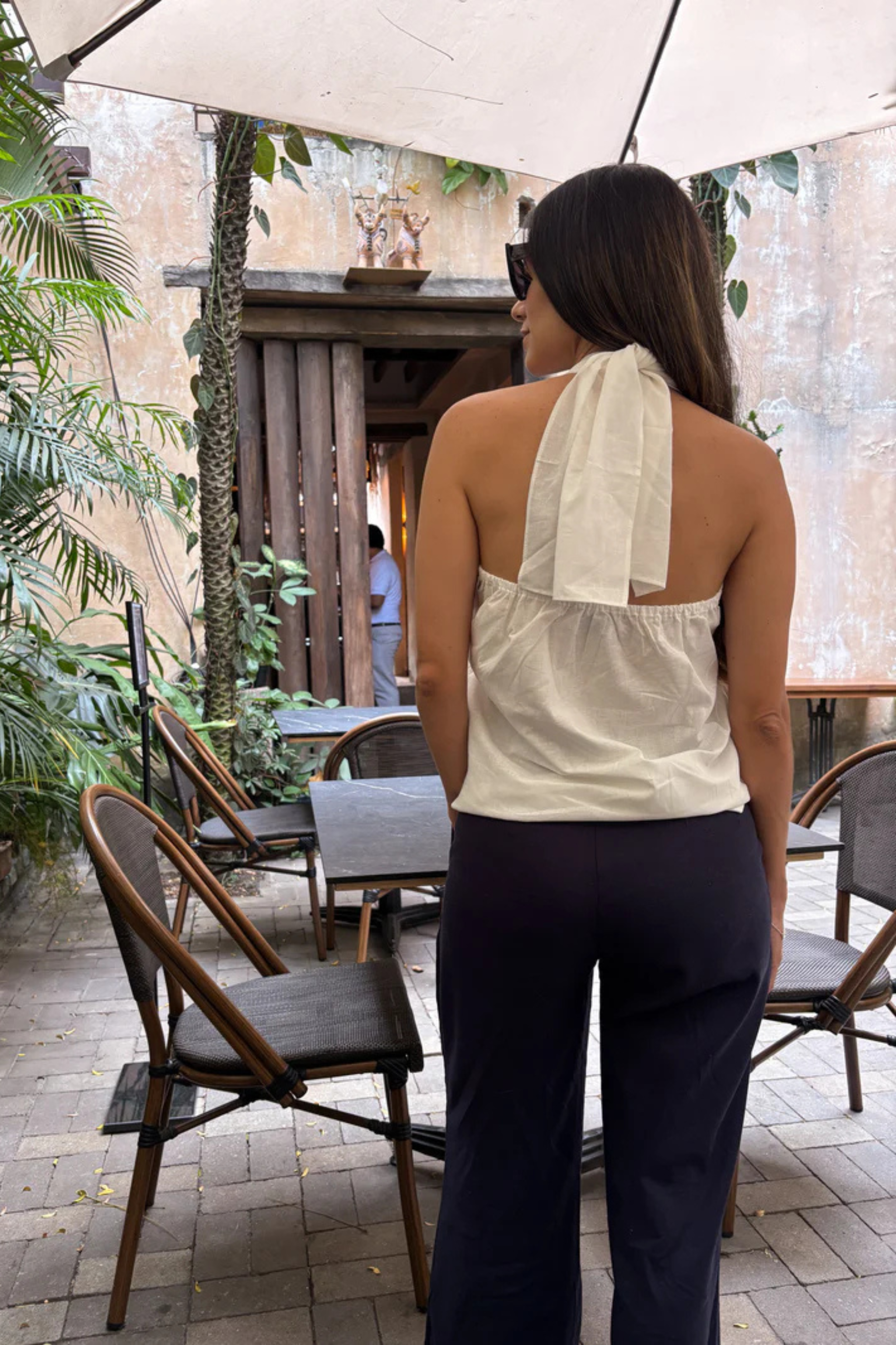Aitana Top In White