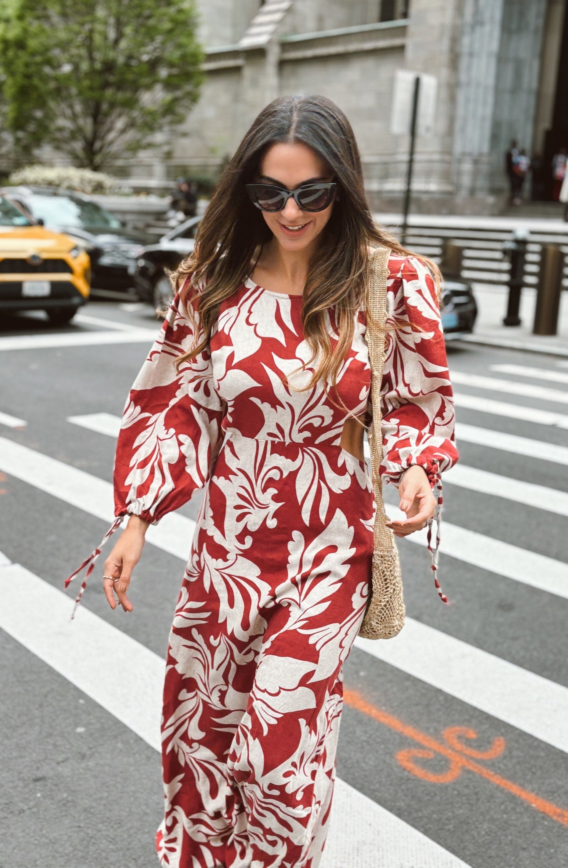 Coral Wine Dress